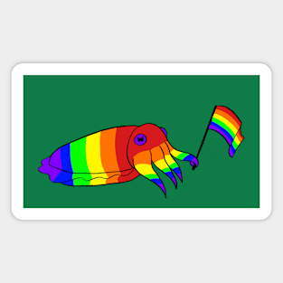 Cuttlefish Pride - Classic Variant Magnet